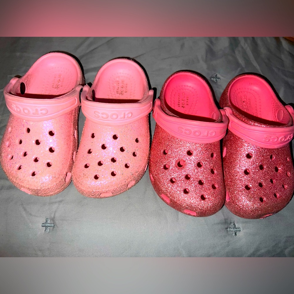 TODDLER CLASSIC GLITTER CLOG